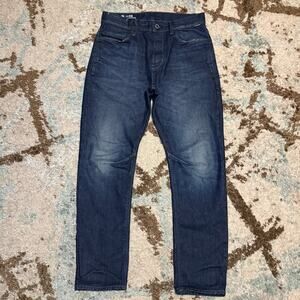 G Star Raw A-STAQ Tapered Jeans Size 30x30 Streetwear